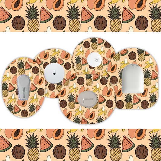Tropical Fruit Device Patches