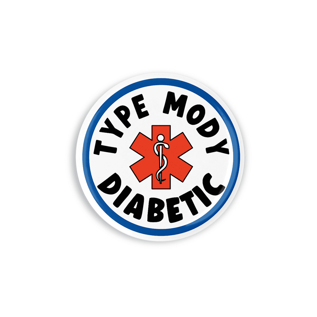 Type Mody Button Badge