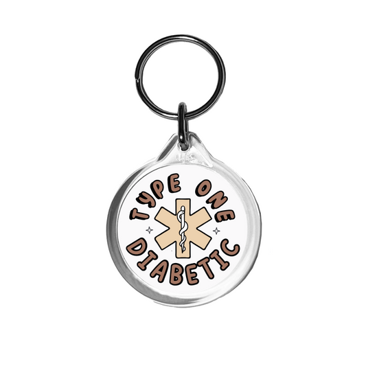 Type One Bear Keychain