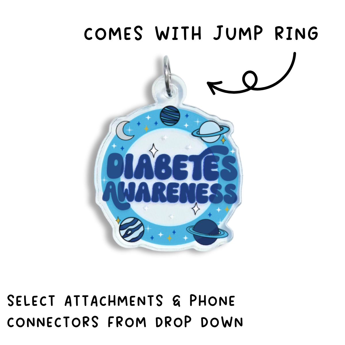 Diabetes Awareness Charm