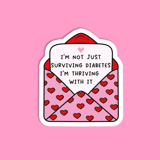 Love Letter I'm Not Just Surviving.. Sticker