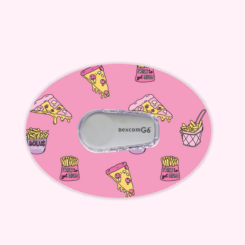 Worth The High Pizza Dexcom G6/One Patch