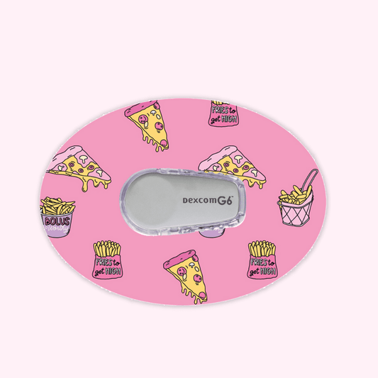 Worth The High Pizza Dexcom G6/One Patch