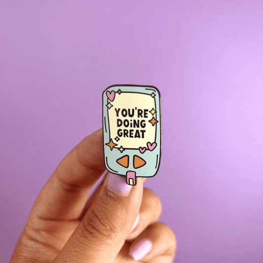 You're Doing Great Motivation Enamel Pin